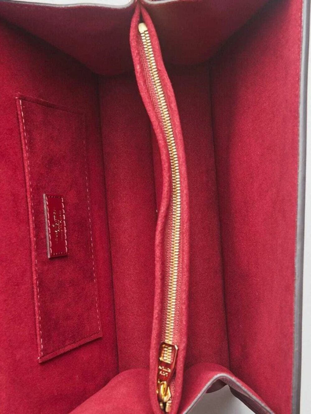 Louis Vuitton Cherry Berry Leather Dauphine MM Bag - Picture 9 of 11